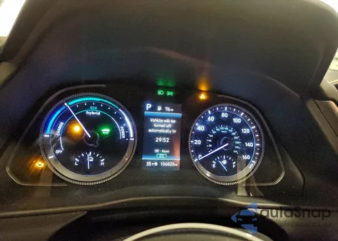 2021 Hyundai Sonata Hybrid из США, поврежденный, VIN KMHL34JJ0MA032087